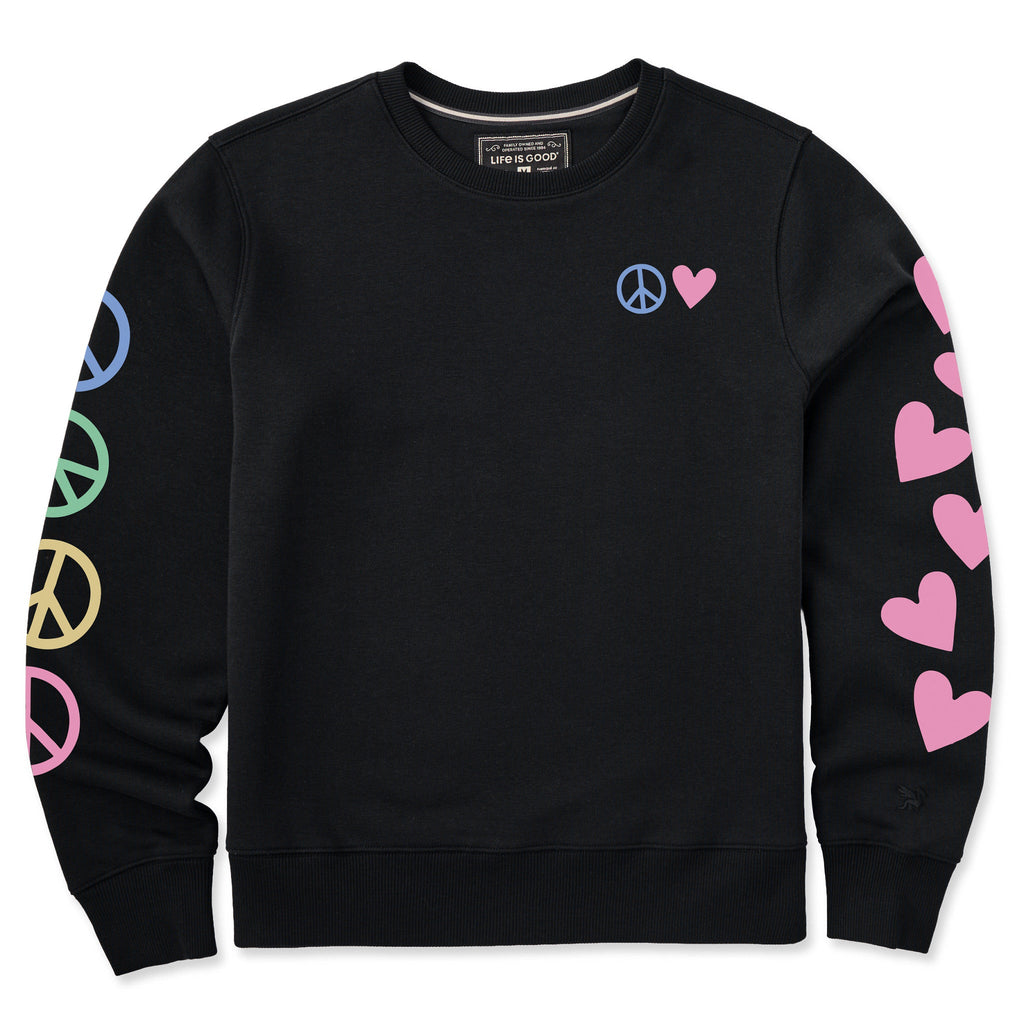 Women's Peace and Love Together Good Vibes Crew