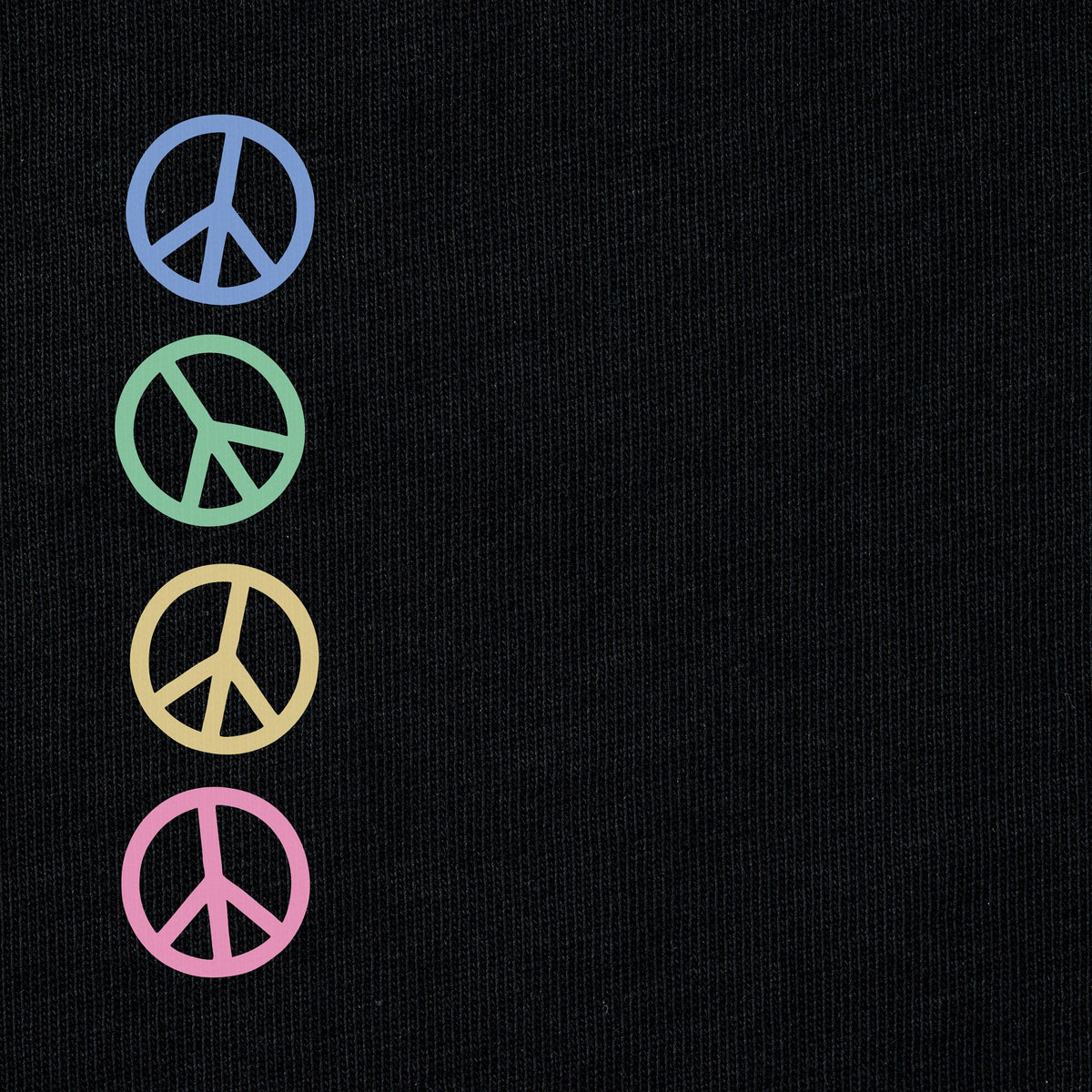 Women's Peace and Love Together Good Vibes Crew