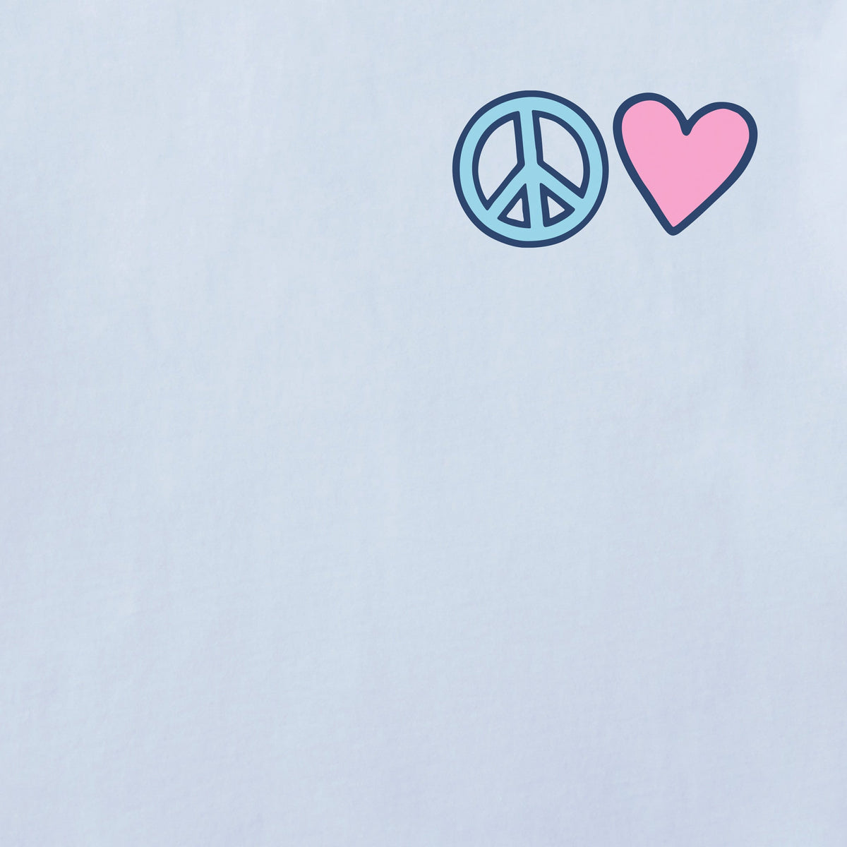 Women's Peace and Love Together Good Vibes Hoodie product image 2