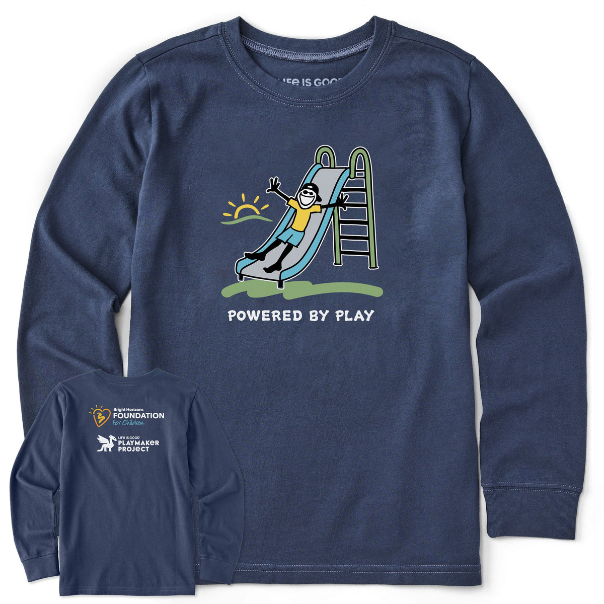 Kids Bright Horizons Powered by Play Long Sleeve Crusher Tee product image 4