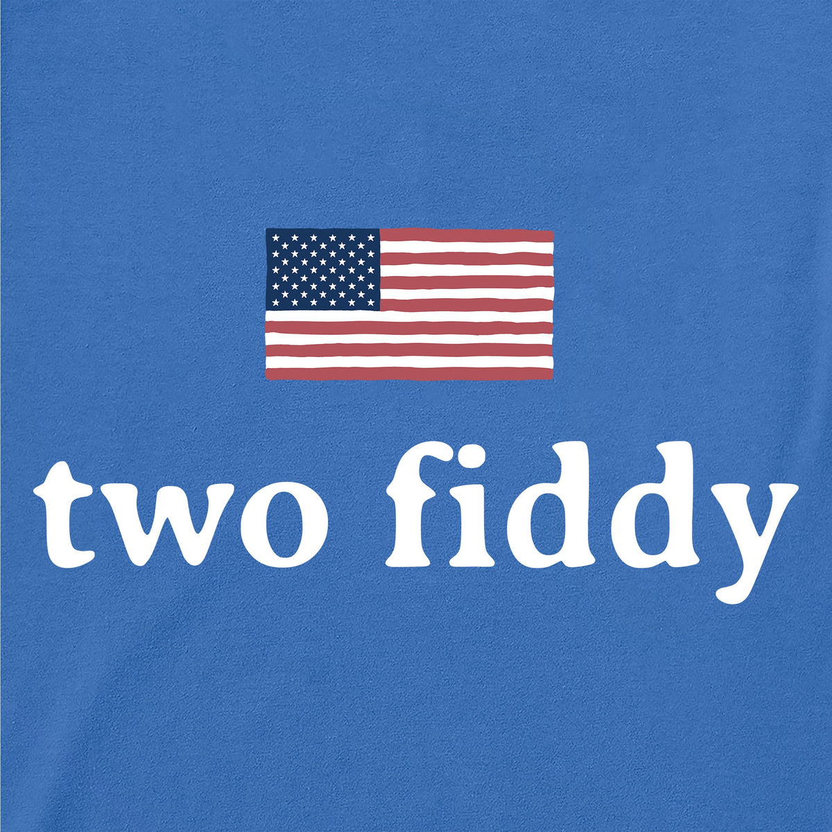 Women's usa two fiddy Short Sleeve Crusher Tee product image 2