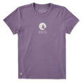 Women's Moon's Out Broom's Simple Short Sleeve Crusher Tee product image 1