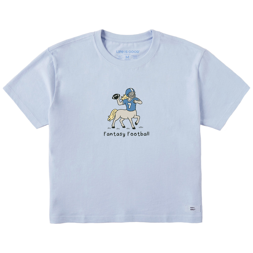 Women's Fantasy Football Centaur Throw Short Sleeve Crusher product image 1