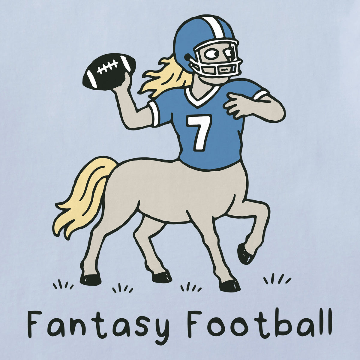 Women's Fantasy Football Centaur Throw Short Sleeve Crusher product image 2