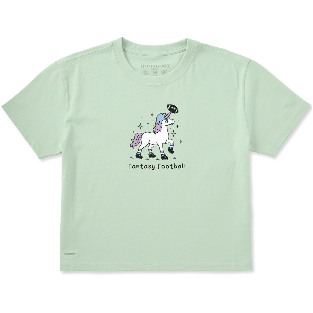 Women's A Fantasy Football Unicorn Short Sleeve Crusher product image 1