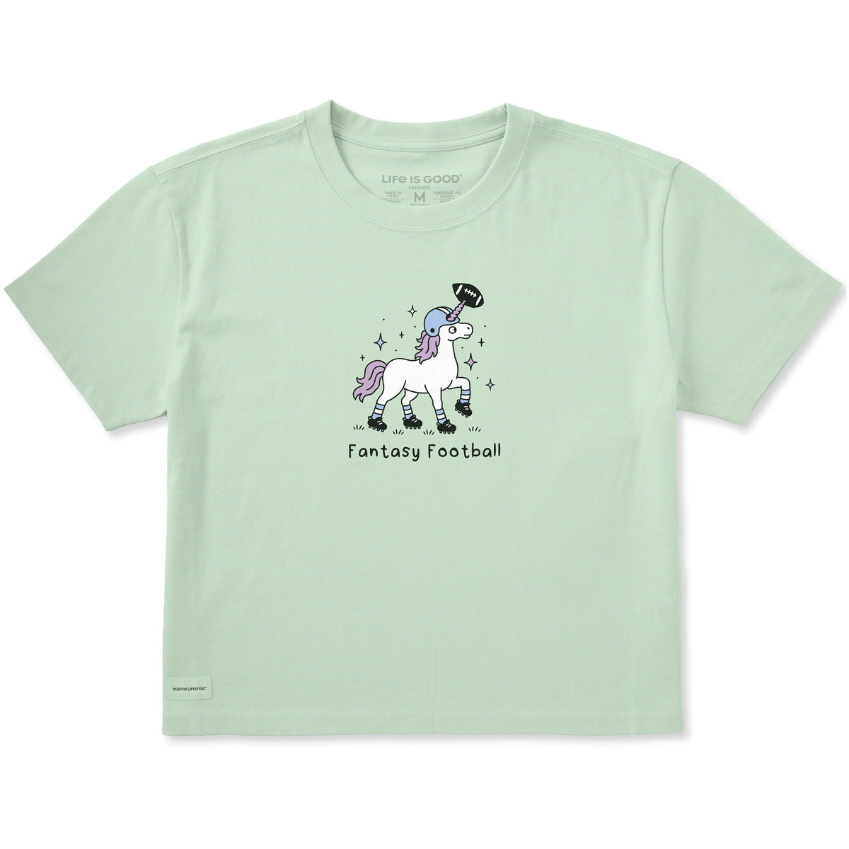 Women's A Fantasy Football Unicorn Short Sleeve Crusher product image 1