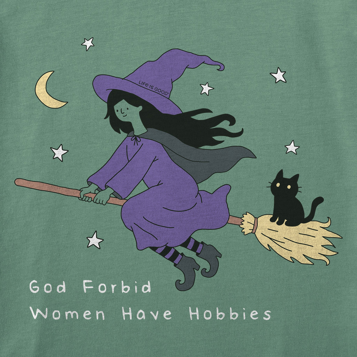 Women's God Forbid Witches Short Sleeve Crusher Tee product image 2