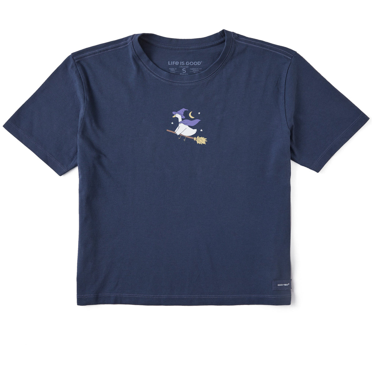 Women's Witchy Goose Short Sleeve Crusher Boxy Tee