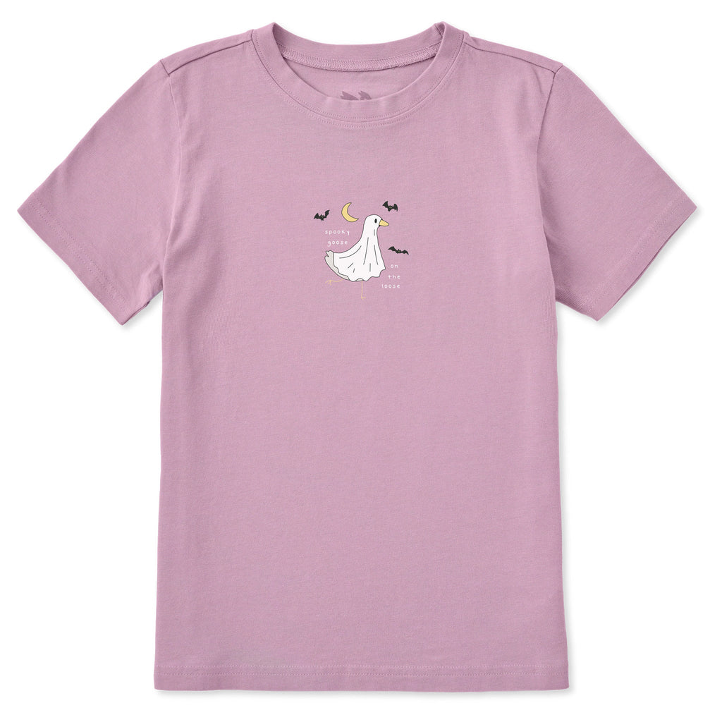 Kids Spooky Goose Short Sleeve Crusher Tee product image 1