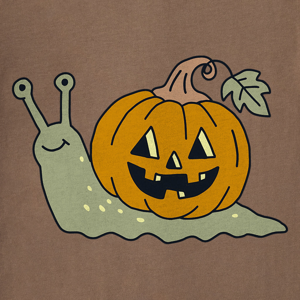 Women's Snail-o-lantern Short Sleeve Crusher Tee product image 2