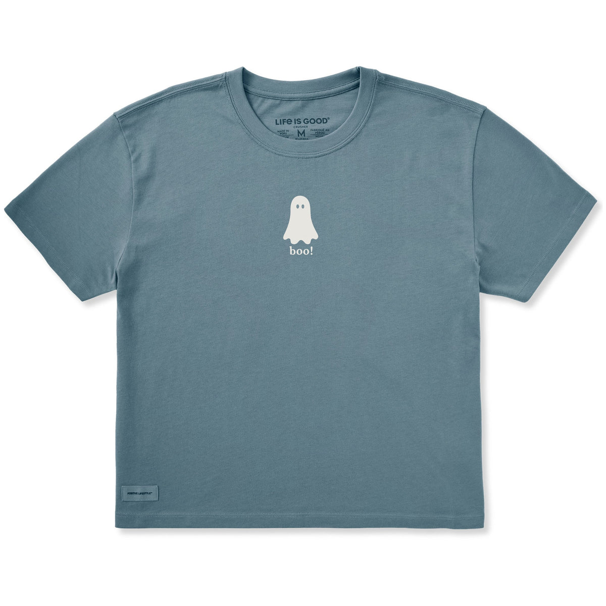 Women's Boo! Short Sleeve Crusher Boxy Tee product image 1
