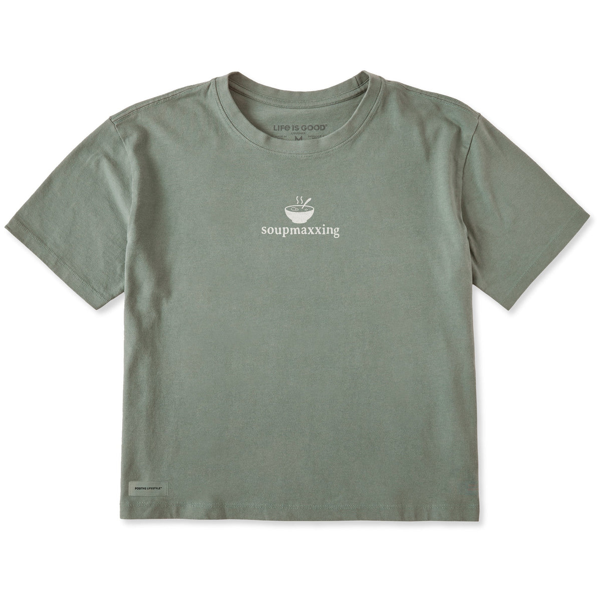Women's Soupmaxxing Short Sleeve Crusher Boxy Tee product image 1