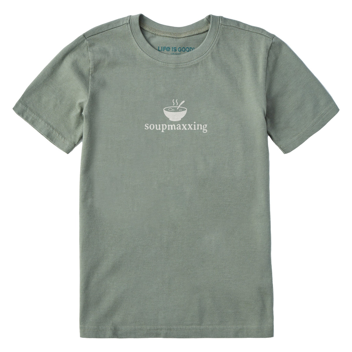 Kids Soupmaxxing Short Sleeve Crusher Tee product image 1