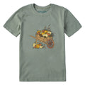Kids Pumpkin Wheelbarrow Short Sleeve Crusher Tee product image 1
