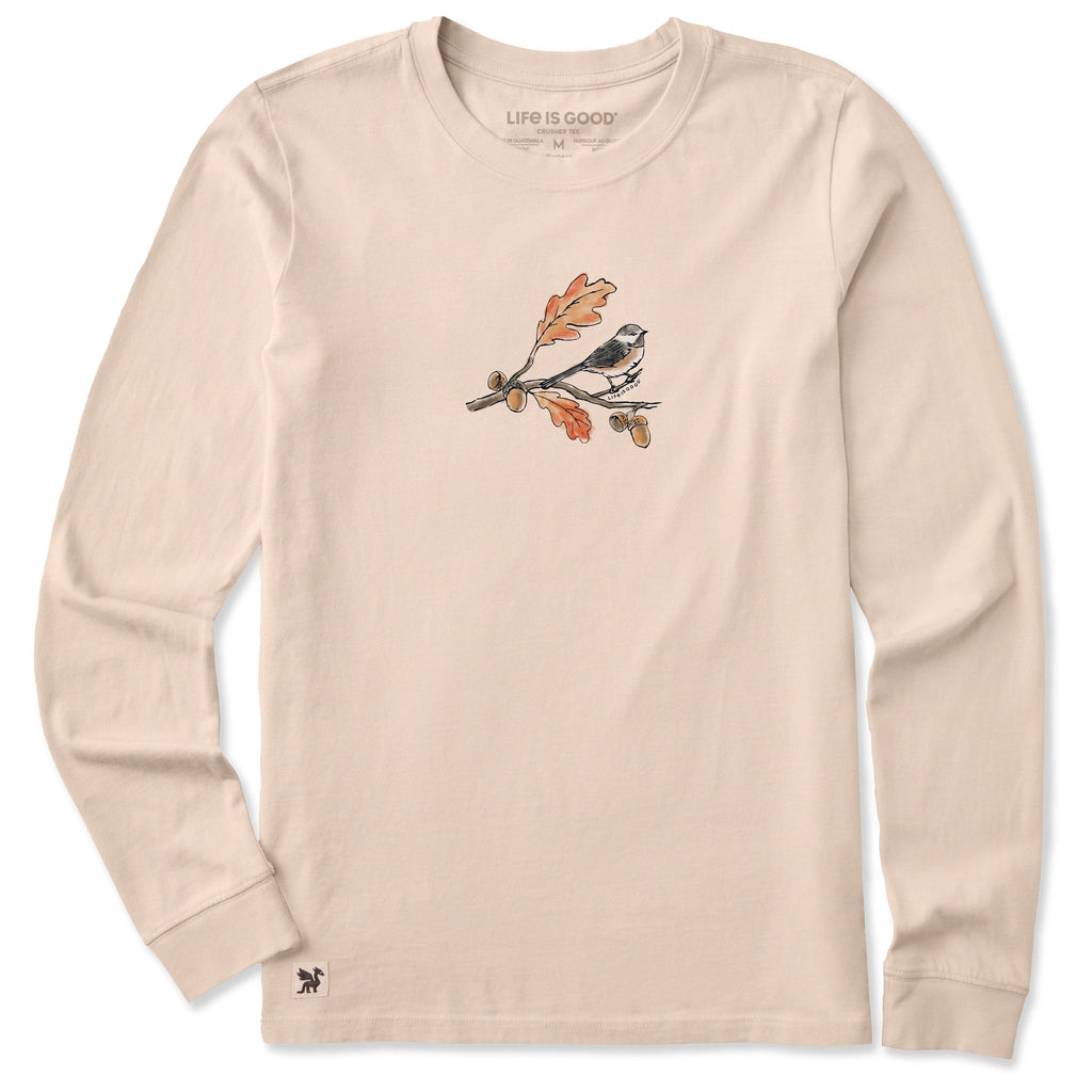 Women's Autumn Bird Long Sleeve Crusher Tee product image 1