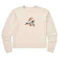 Women's Autumn Bird Long Sleeve Crusher Boxy Tee product image 1