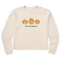 Women's Tis The Pumpkin Season Long Sleeve Crusher Boxy Tee product image 1