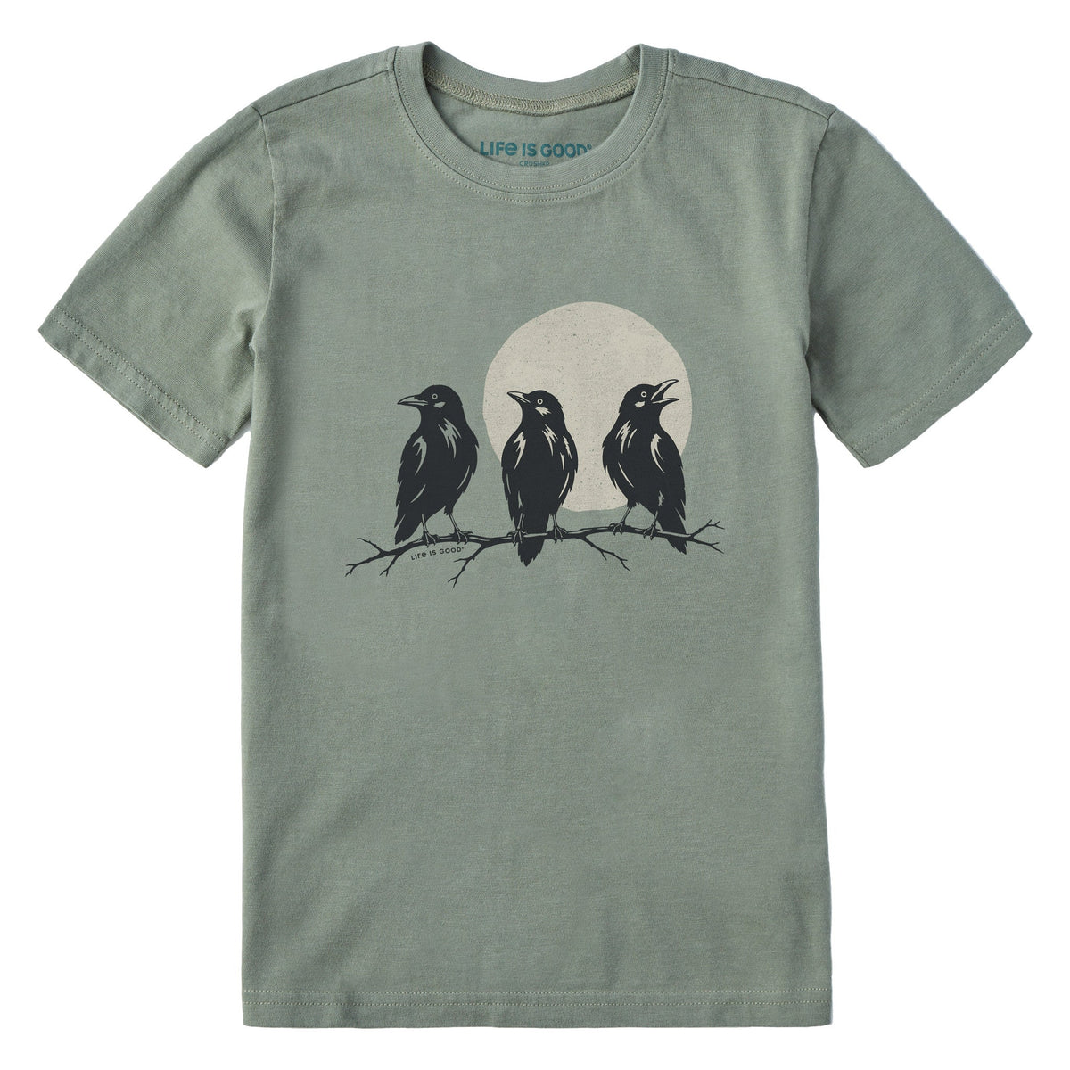 Kids Three Crows Short Sleeve Crusher Tee product image 1