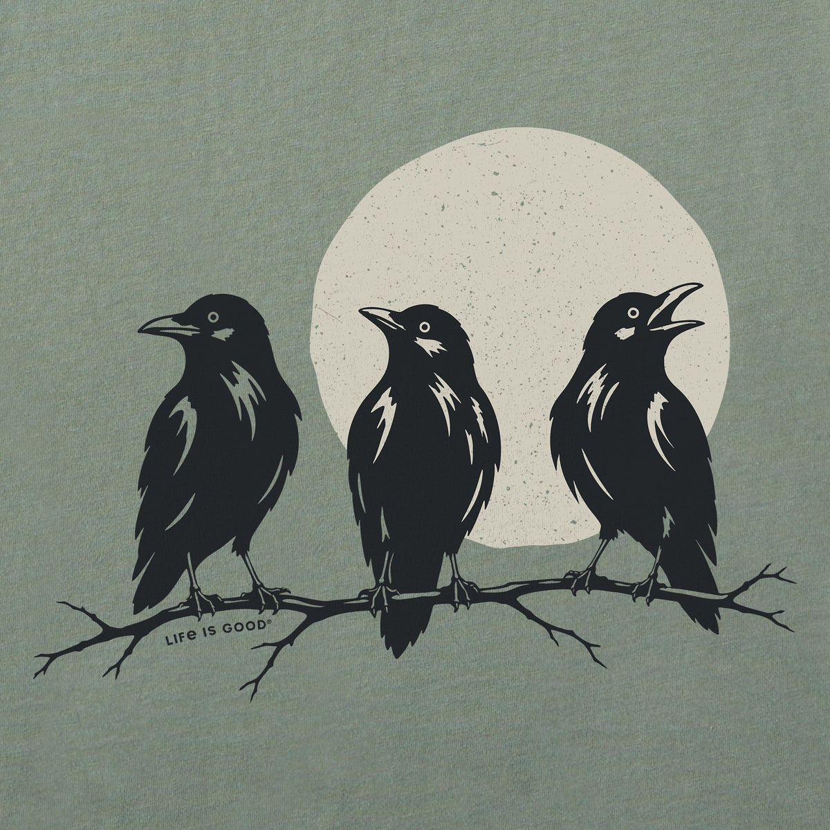 Kids Three Crows Short Sleeve Crusher Tee product image 2