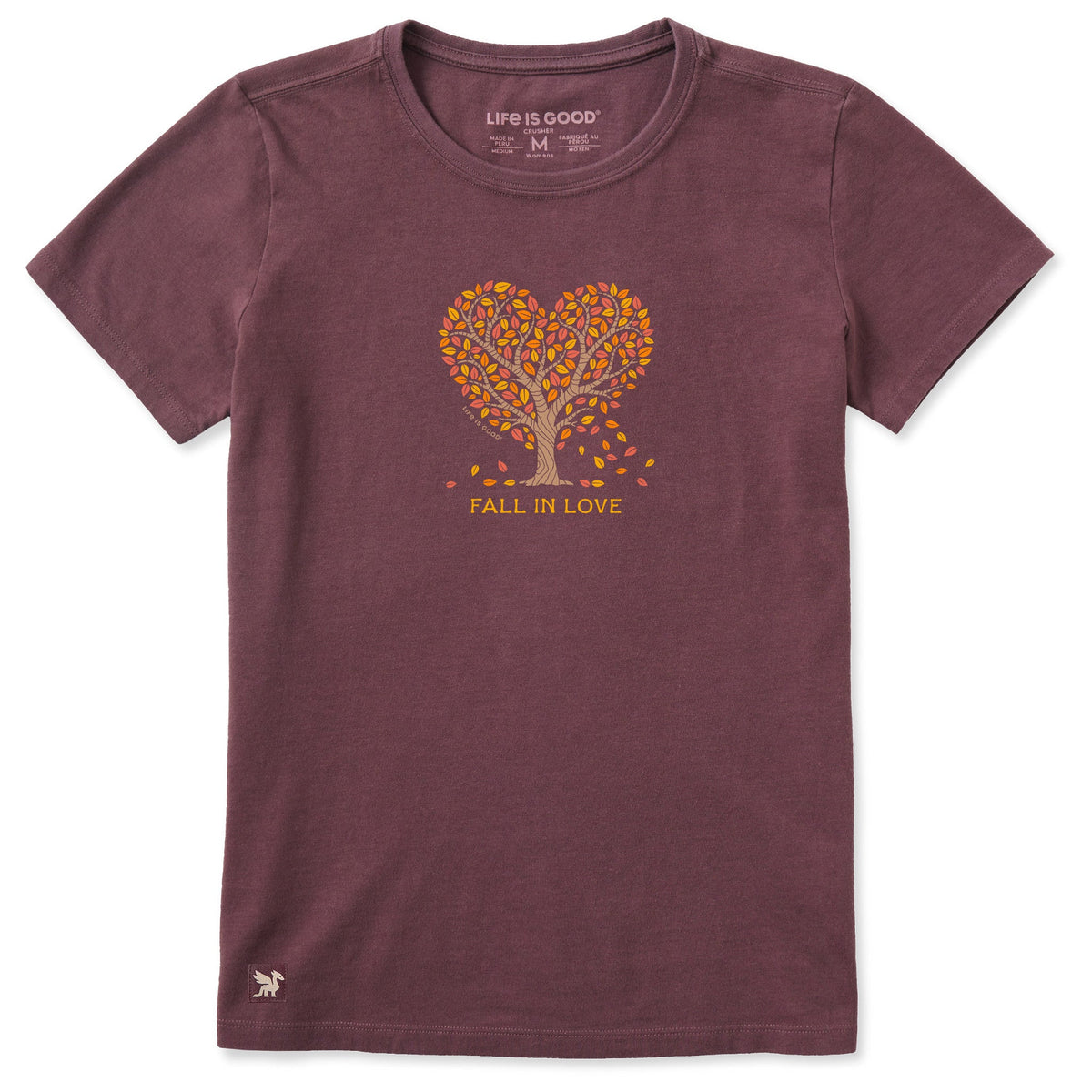 Women's Fall in Love Tree Short Sleeve Crusher Tee product image 1