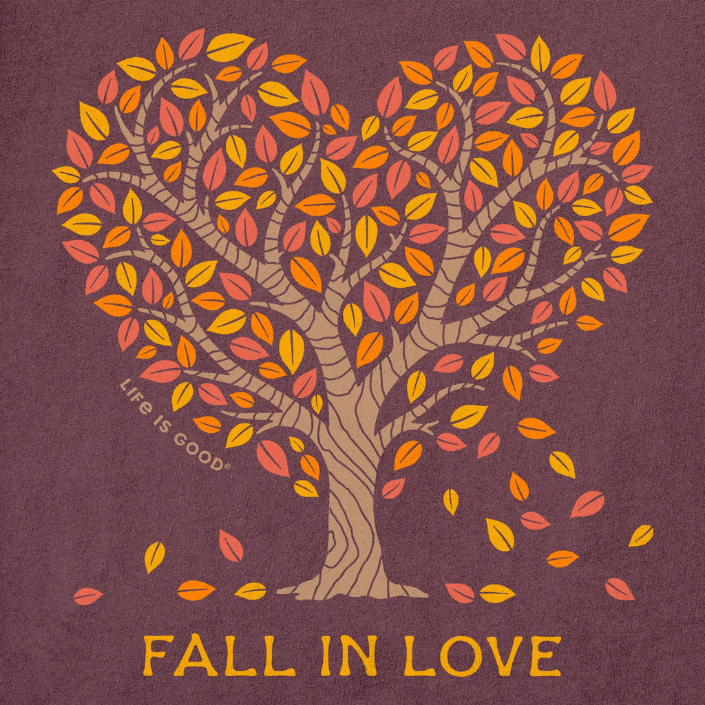 Women's Fall in Love Tree Short Sleeve Crusher Tee product image 2