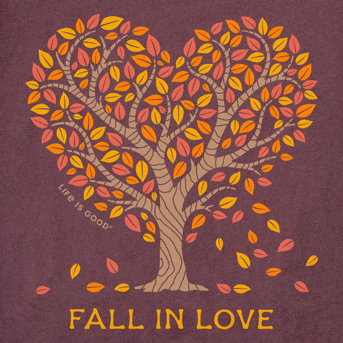 Women's Fall in Love Tree Short Sleeve Crusher Tee product image 2