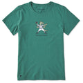 Women's Fantasy Football Dragon QB Short Sleeve Crusher Tee product image 1