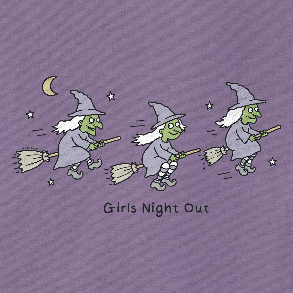 Women's Girls Night Out Short Sleeve Crusher Tee product image 2