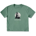 Women's Let Her Cook Short Sleeve Crusher Boxy Tee
