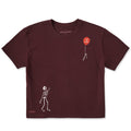 Women's Skeleton Balloon Short Sleeve Crusher Boxy Tee product image 1