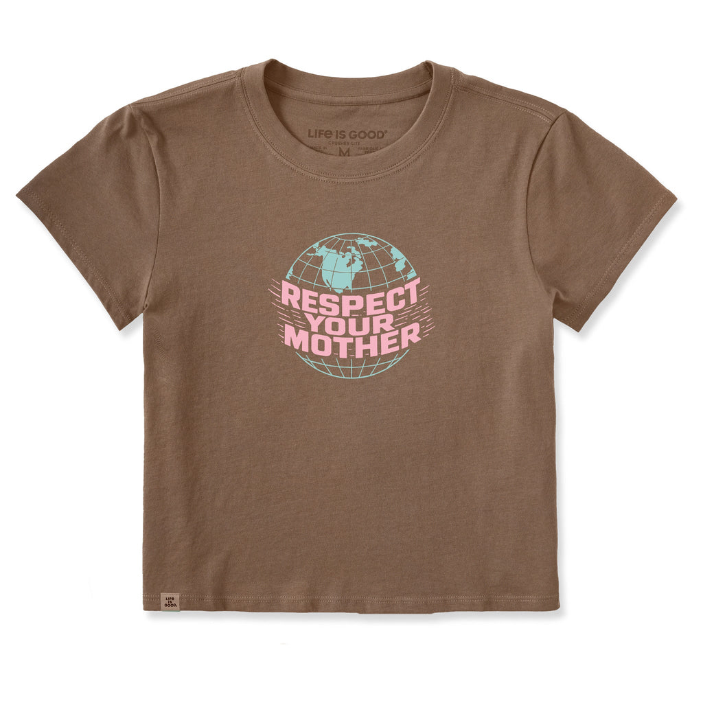 Women's Respect Your Mother Globe Crusher-LITE Shrunken Tee product image 3