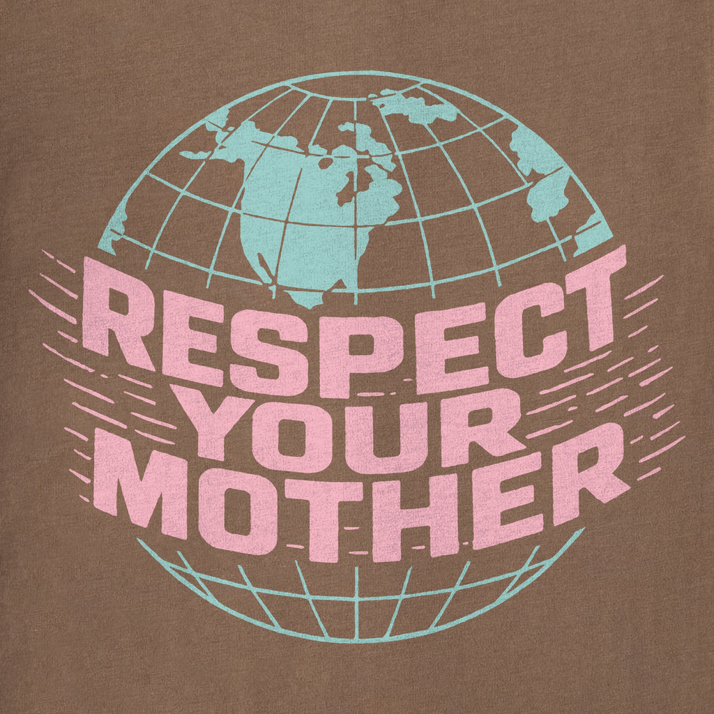 Women's Respect Your Mother Globe Crusher-LITE Shrunken Tee product image 4
