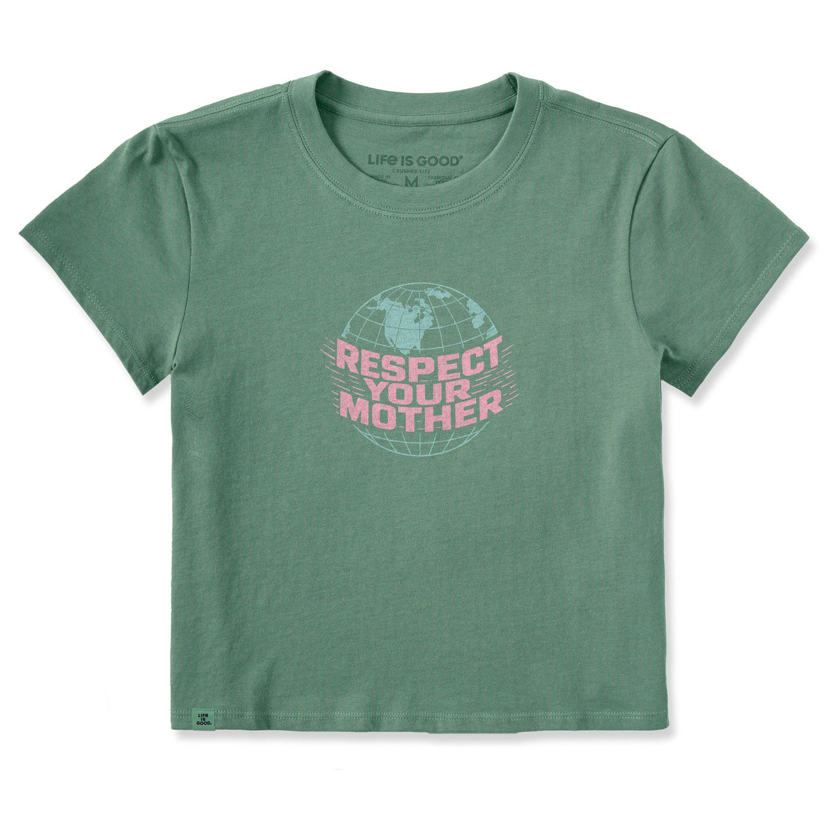 Women's Respect Your Mother Globe Crusher-LITE Shrunken Tee product image 7