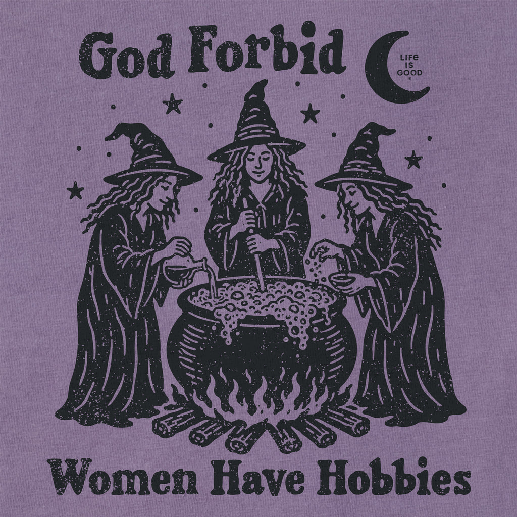 Women's God Forbid Witches Have Hobbies Short Sleeve product image 4