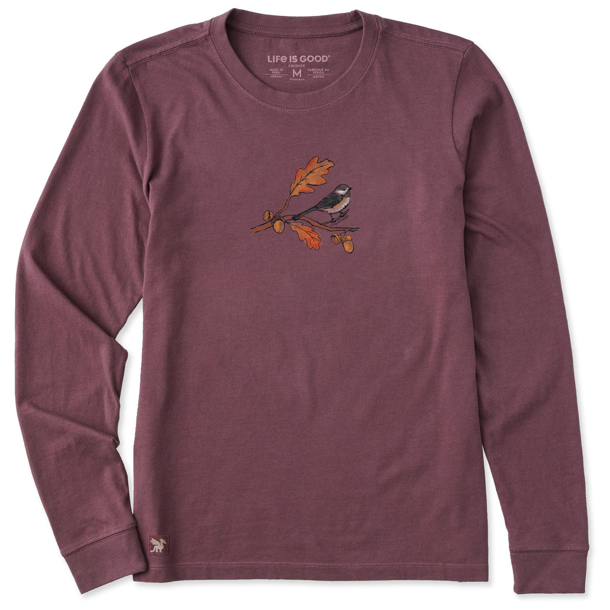 Women's Autumn Bird Long Sleeve Crusher Tee product image 5