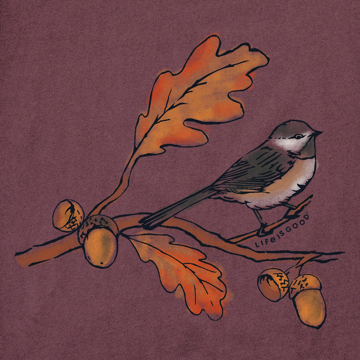 Women's Autumn Bird Long Sleeve Crusher Tee product image 6